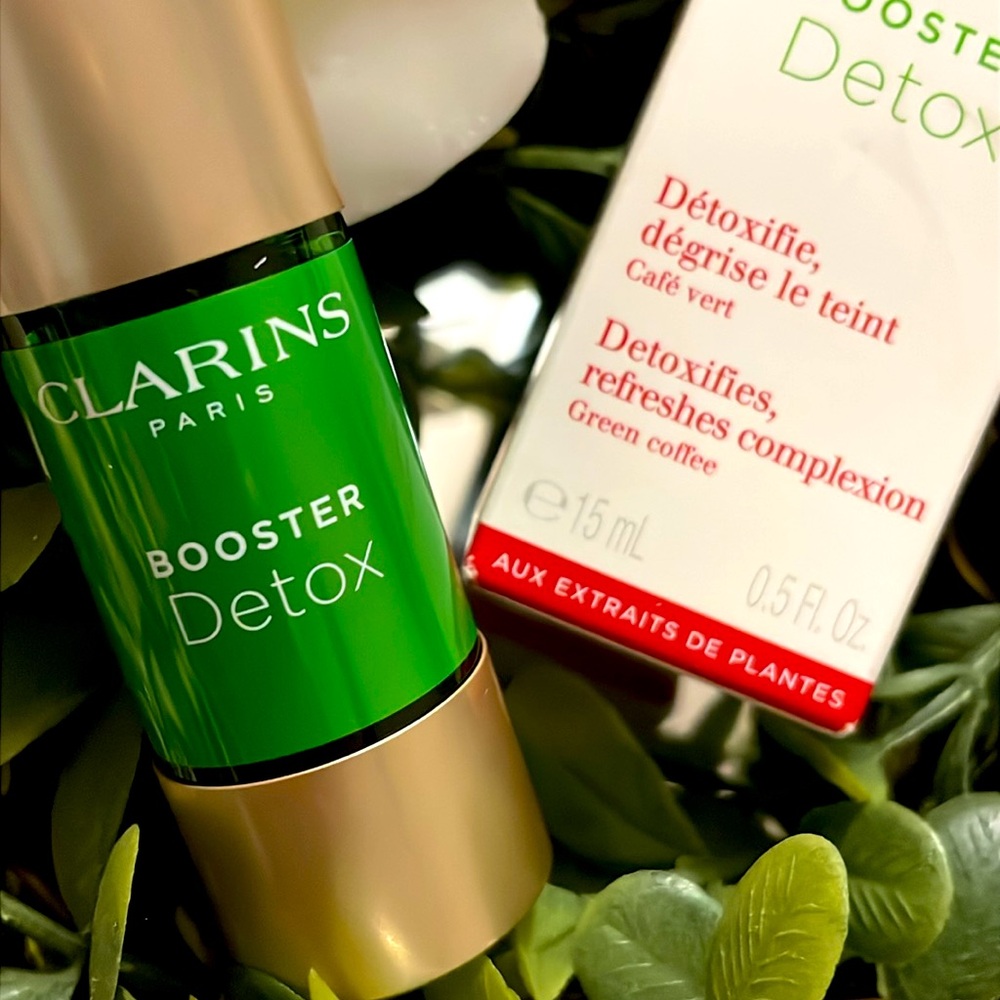 🍃CLARINS PARIS®️BOOSTER DEXTOX Unisex Detox Drops 0.5oz New🍃